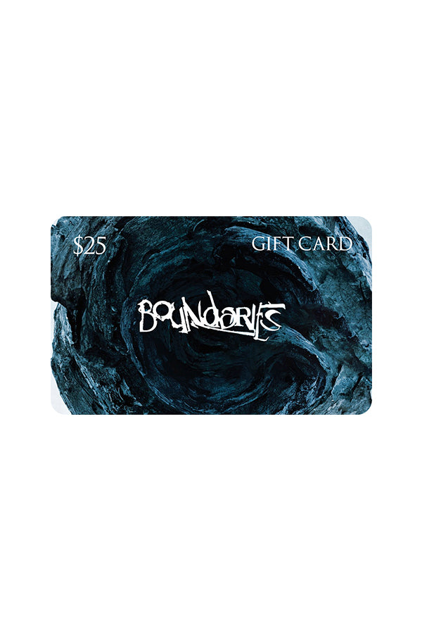 $25 Boundaries Gift Card