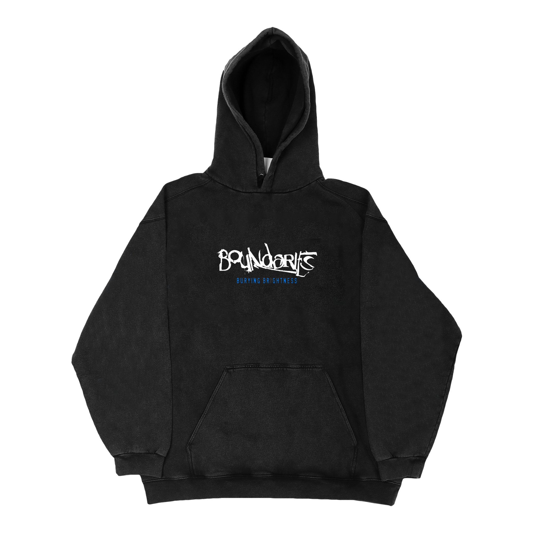 Embroidered Burying Brightness Hoodie