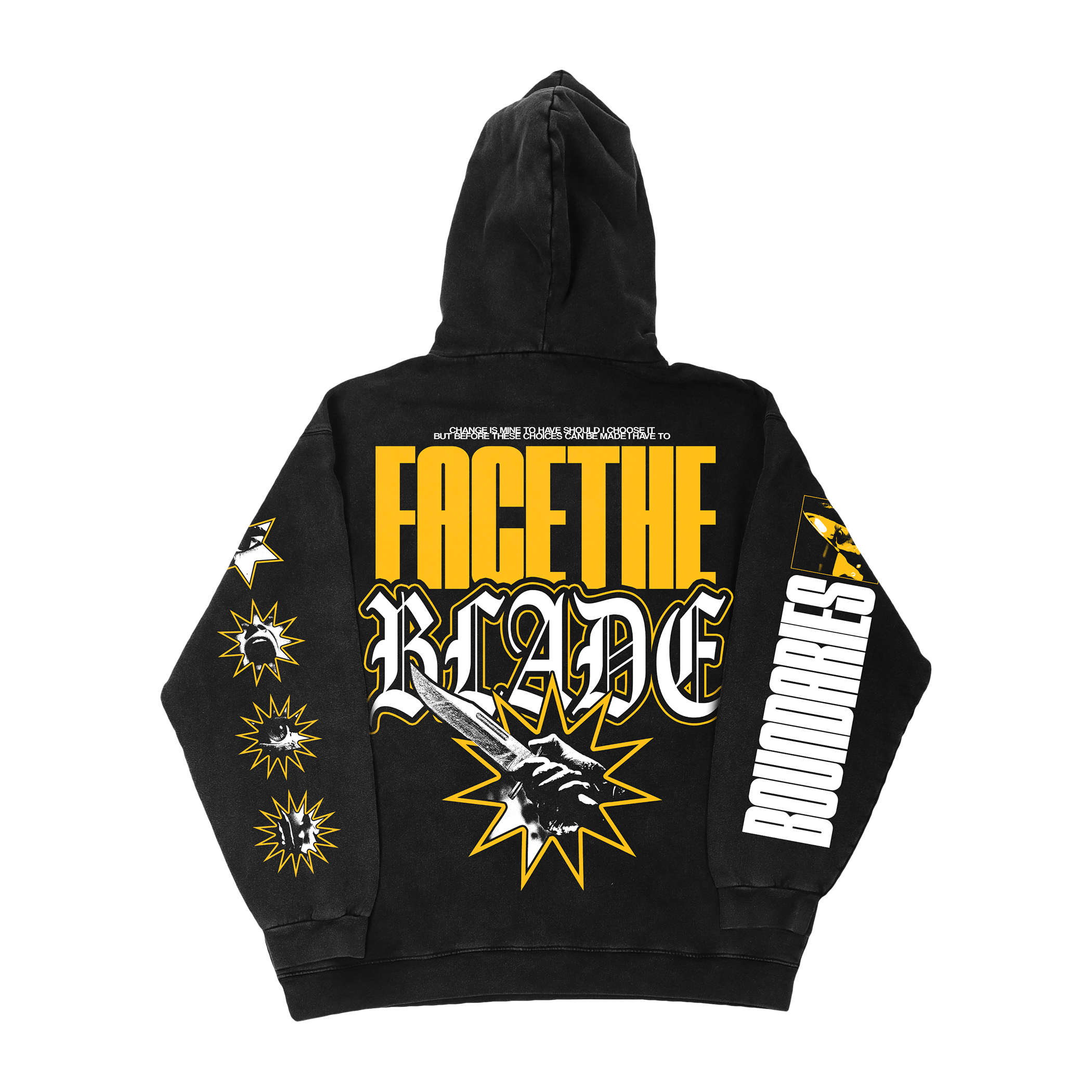 Face The Blade Hoodie