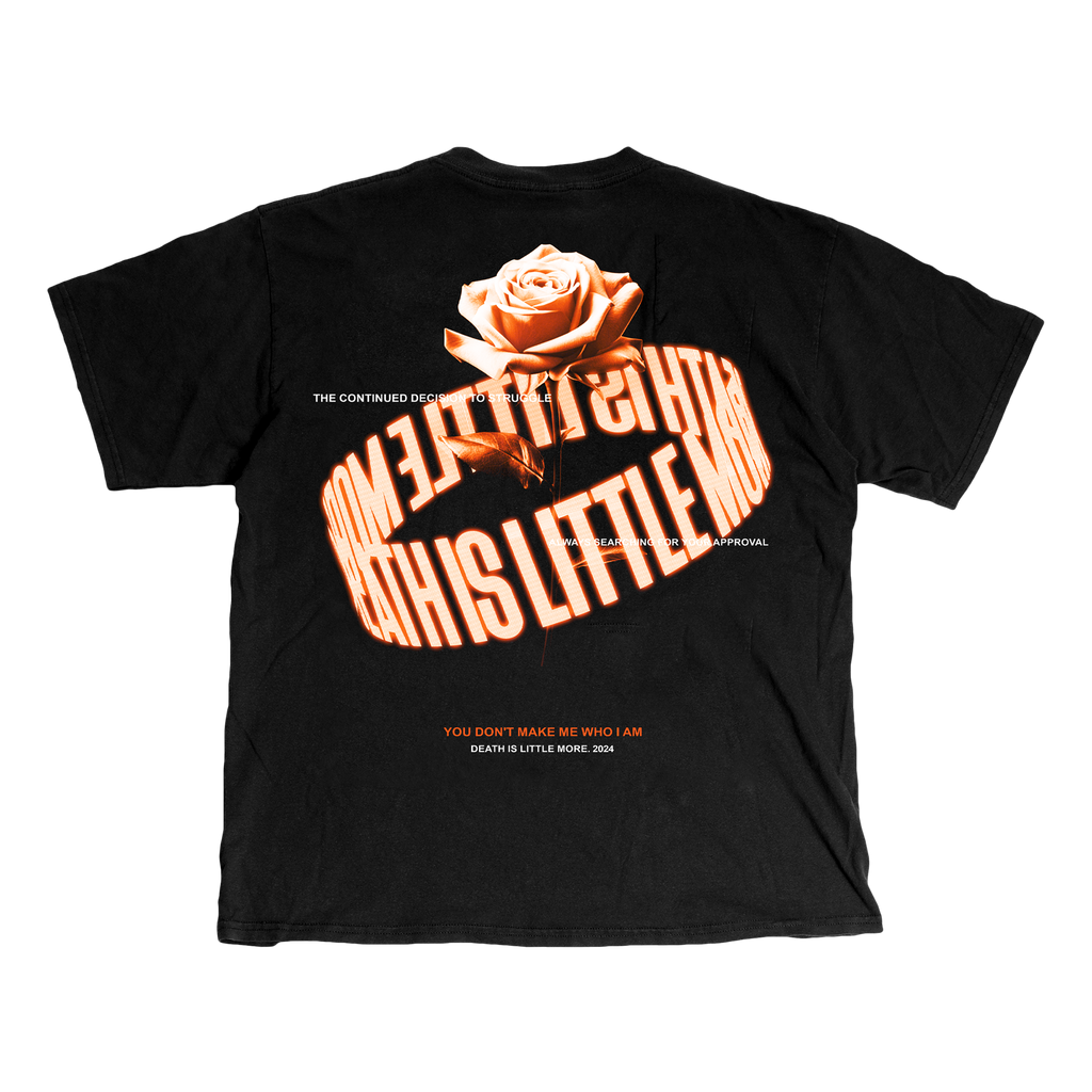 Rose Tee (Black)