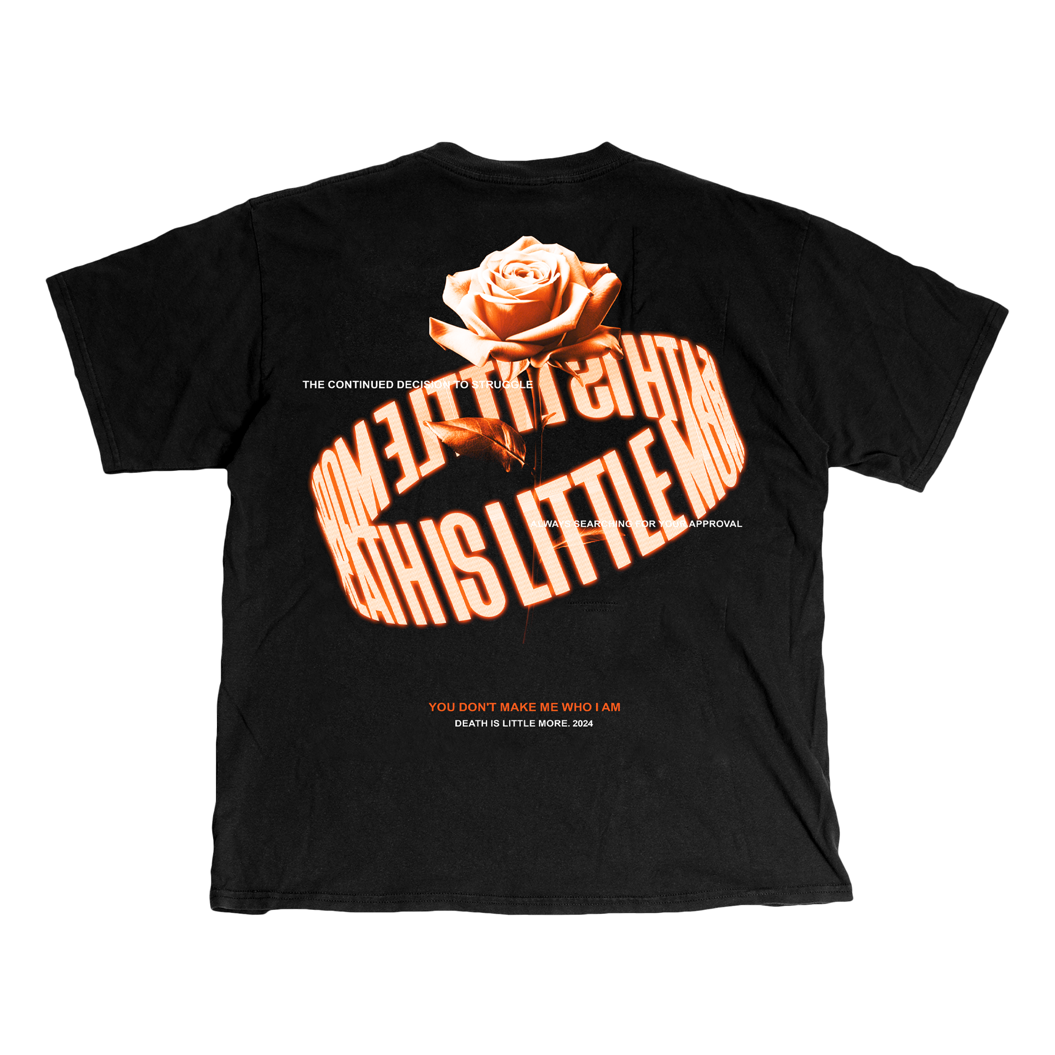 Rose Tee (Black)