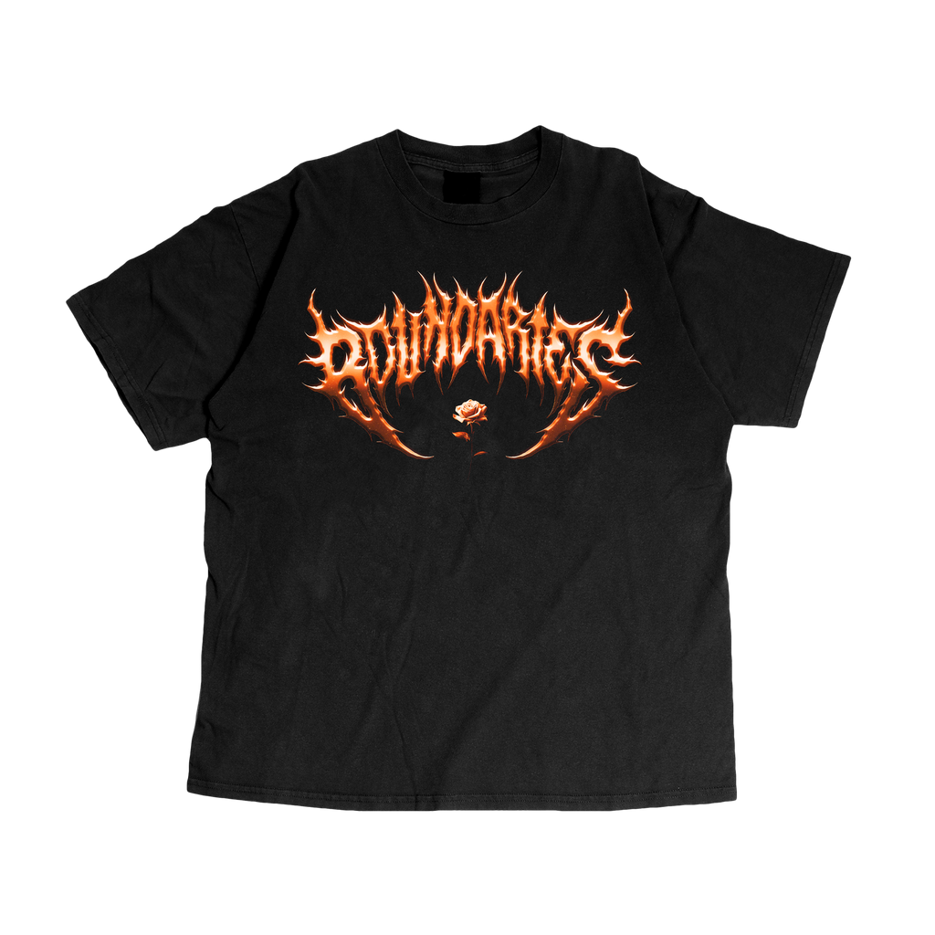 Rose Tee (Black)