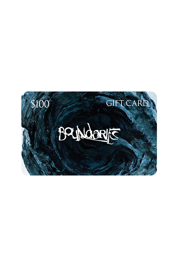 $100 Boundaries Gift Card